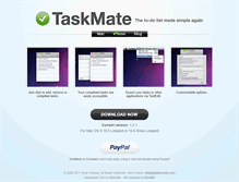 Tablet Screenshot of gettaskmate.com